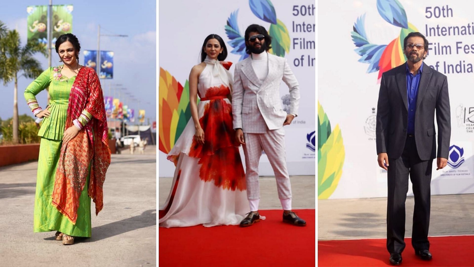 Celebrities attended the closing ceremony of IFFI 2019 in Goa.