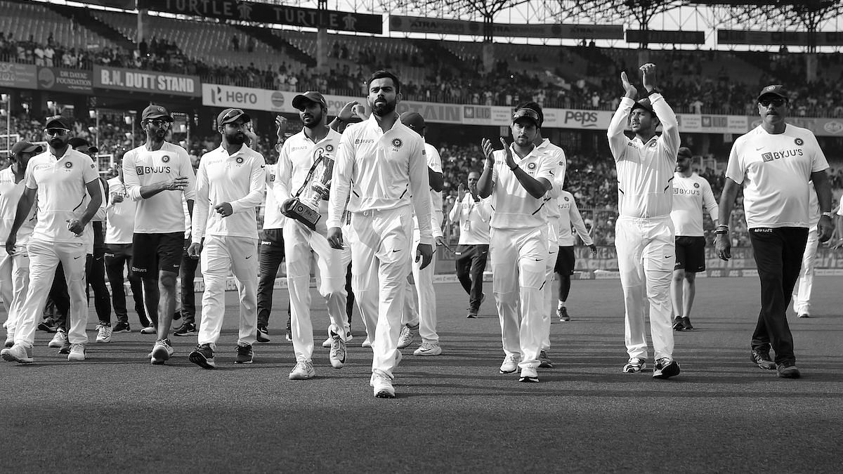 Virat Kohli paid tribute to Sourav Ganguly and his team after winning the Test series against Bangladesh.