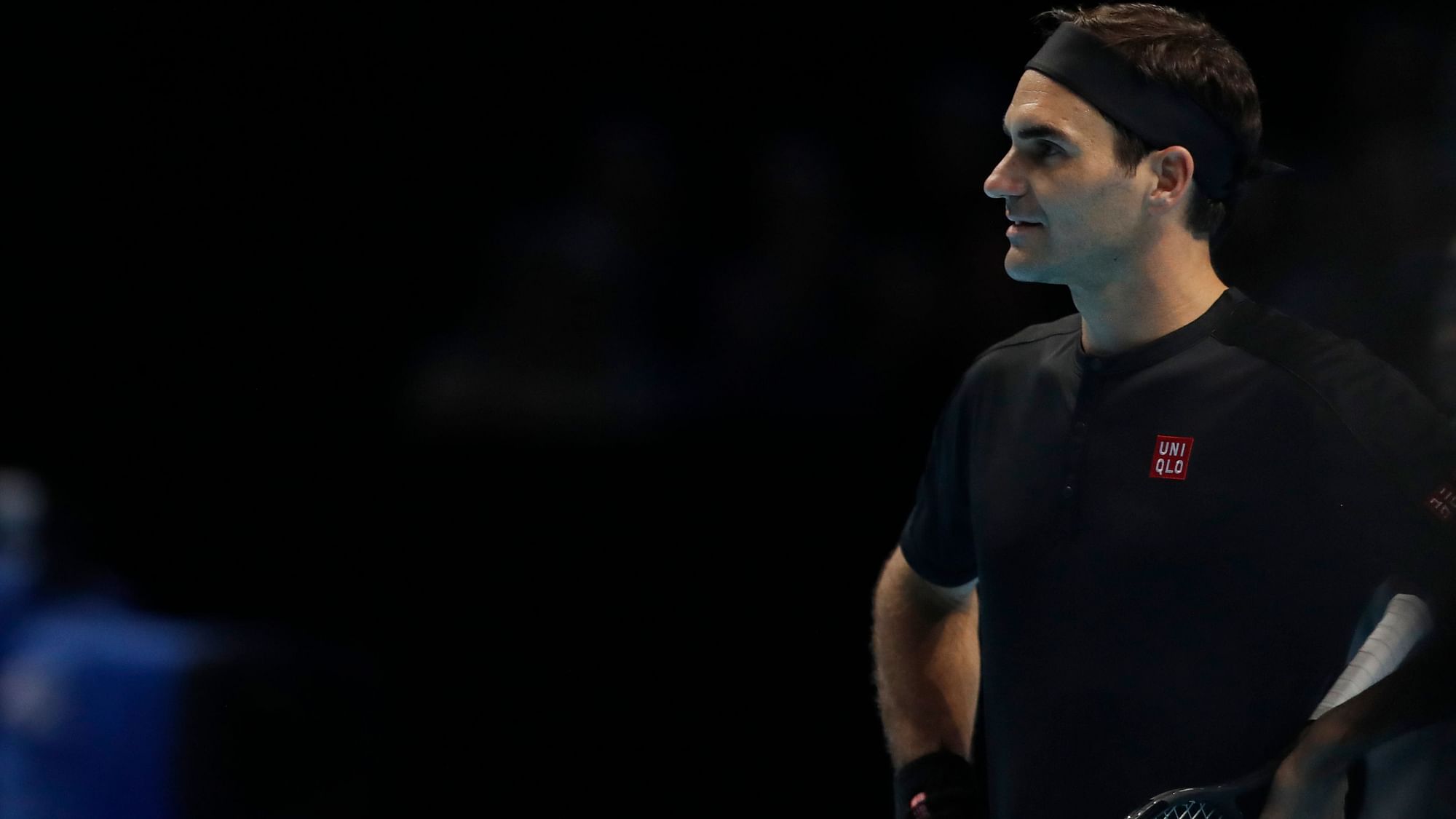 Six-time champion Roger Federer lost 7-5, 7-5 to Dominic Thiem on Sunday