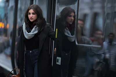 The girl on the train
