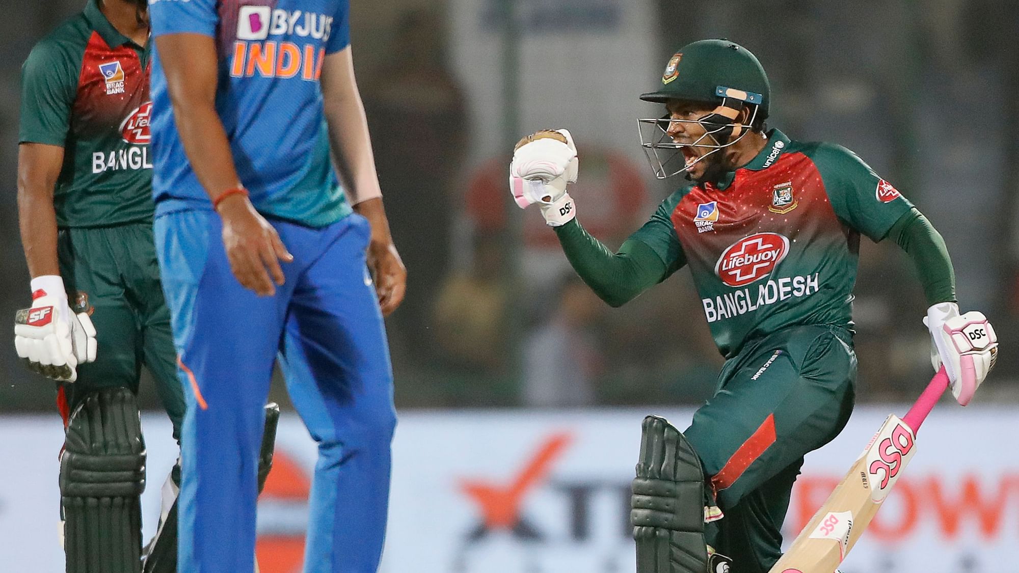 Bangladesh won their maiden T20 International over India with a seven-wicket victory in the series opener.