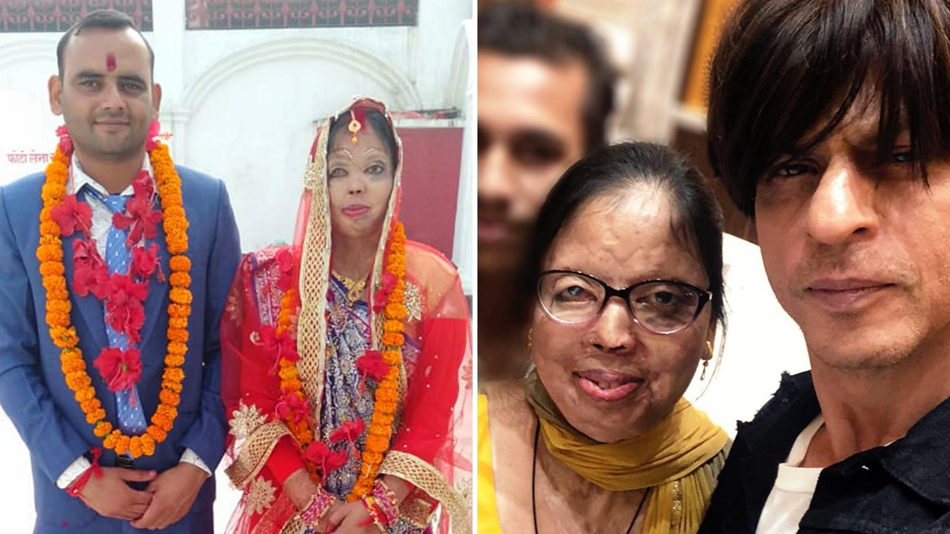 Shah Rukh Khan congratulated Anupama, an acid attack survivor on her wedding.&nbsp;