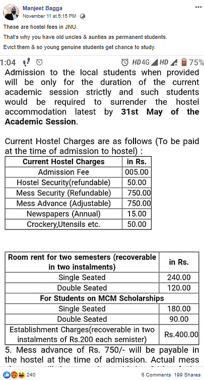 JNU Fee Row: After Varsity ‘Rolls Back’ Hike, Fake Claims Go Viral