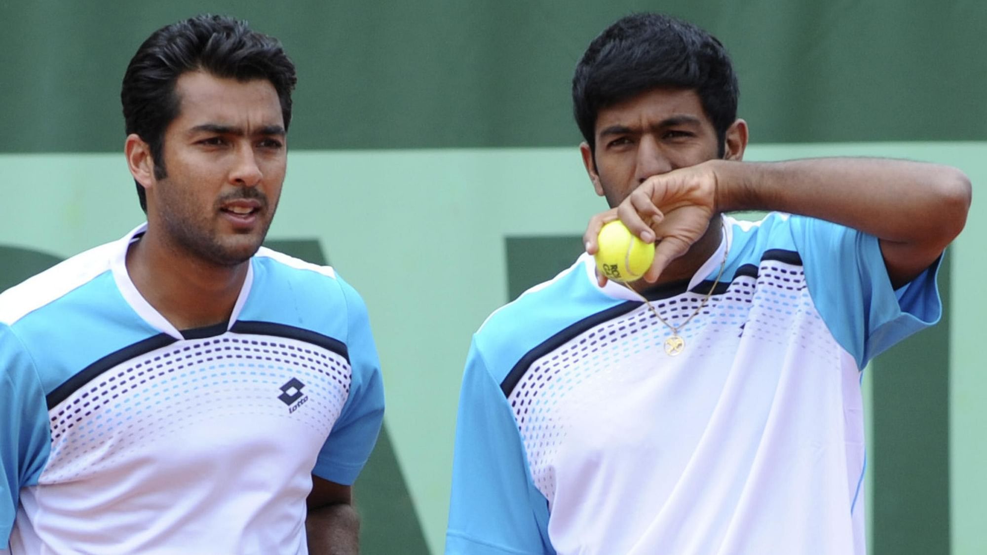 Aisam-ul-Haq Qureshi (left) has pulled out of the Davis Cup tie against India.