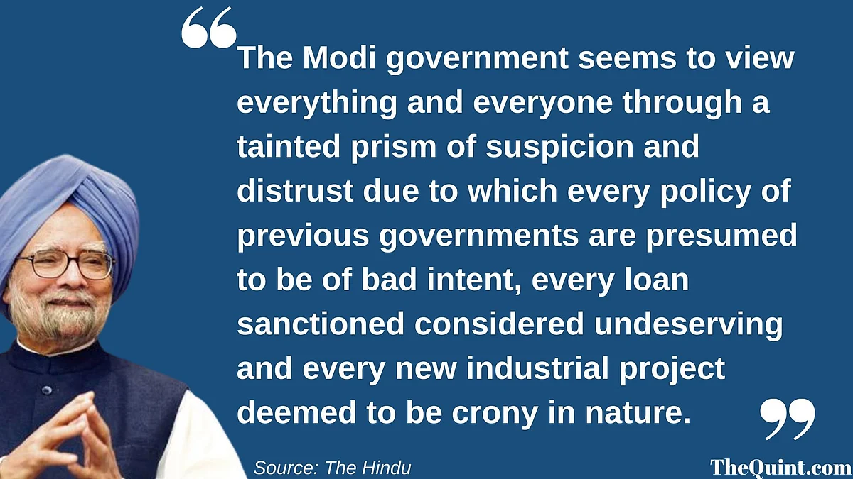 Excerpt from former PM Manmohan Singh’s editorial in The Hindu.