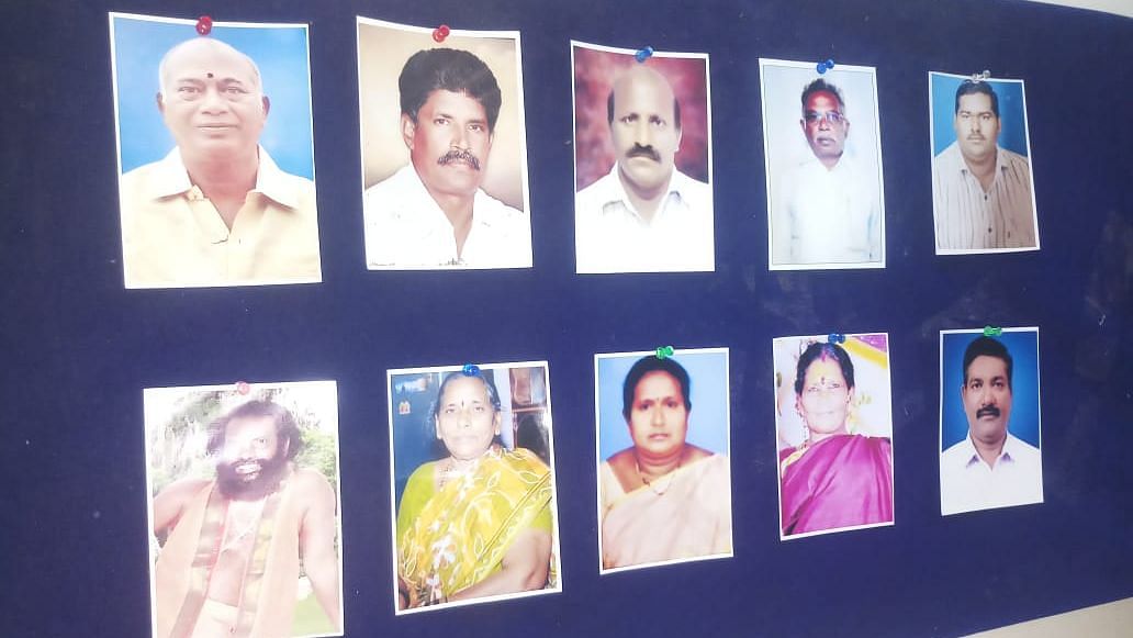 The Andhra police arrested a watchman for allegedly murdering 10 people.