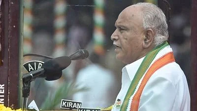 File photo of Karnataka Chief Minister BS Yediyurappa. 