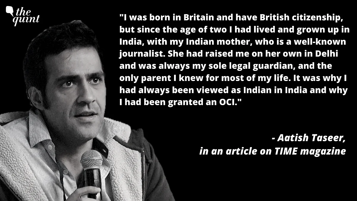 Aatish Taseer: Cut Off From My Country & Kin for Criticising Modi
