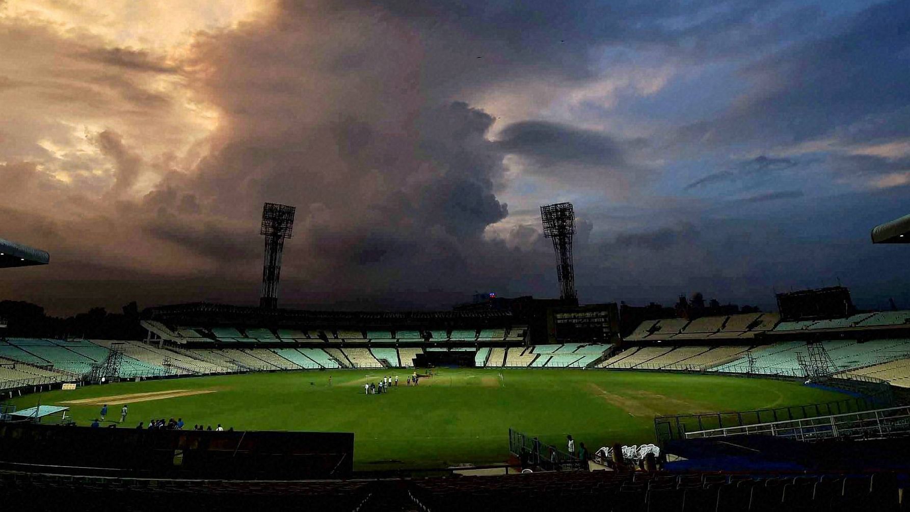 Eden Gardens is hosting the first-ever Day-Night Test match being played in India.