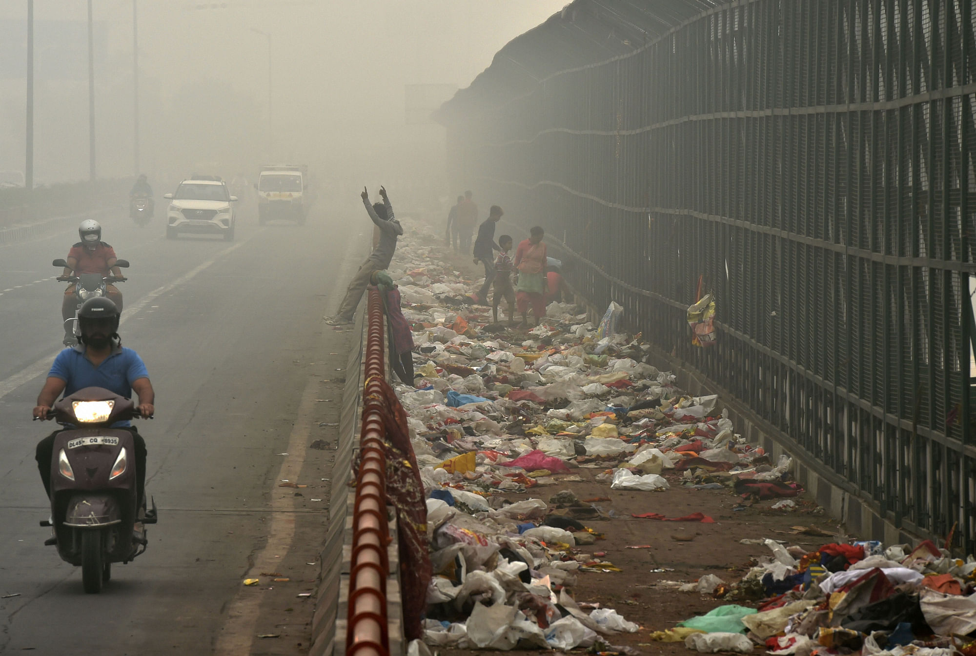Polluted place