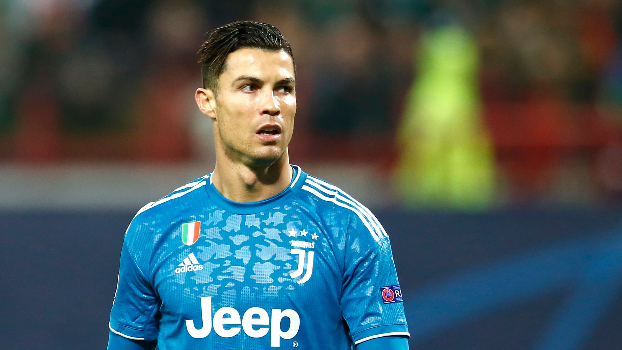Cristiano Ronaldo has returned to Italy after being locked down in his native Portugal for almost two months.