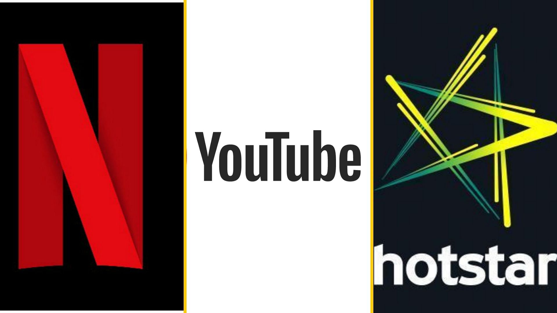 The report refers to Hotstar, Netflix, Amazon Prime Video and YouTube as ‘the big 4’.