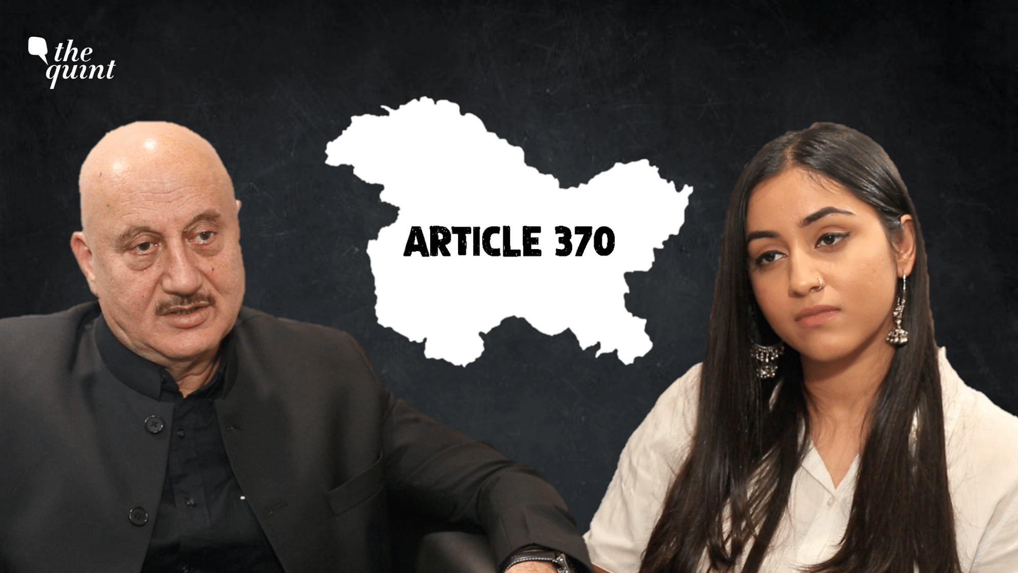 Anupam Kher talks about Kashmir.