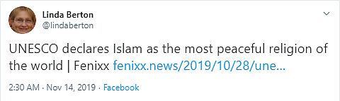 Did UNESCO Call Islam Most Peaceful Religion? No, It’s an Old Hoax