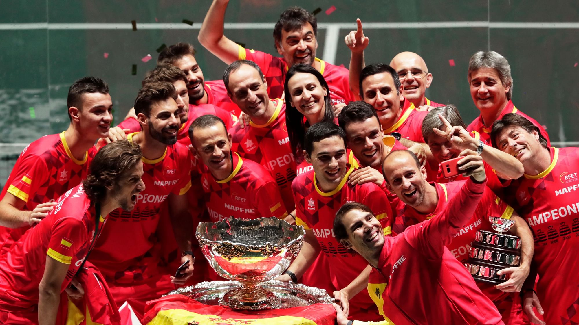 Spain won the 2019 Davis Cup.