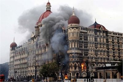 A file photo of 26/11 Attacks on Mumbai. Ten heavily armed Pakistani terrorists had landed undetected in Mumbai