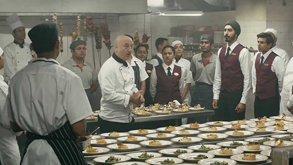 Anupam Kher plays Hemant Oberoi, then Grand Executive Chef of the Taj Mahal Palace Hotel.