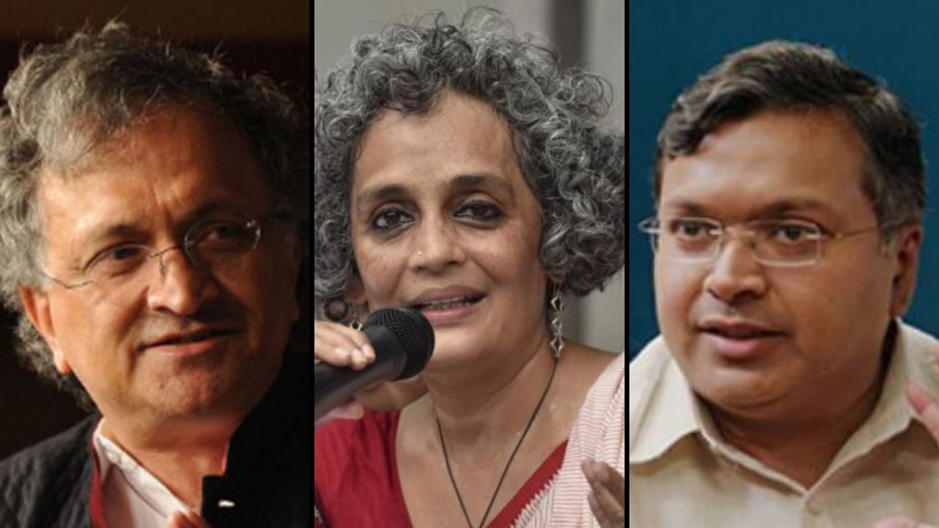 Ramachandra Guha, Arundhati Roy and Devdutt Pattanaik.