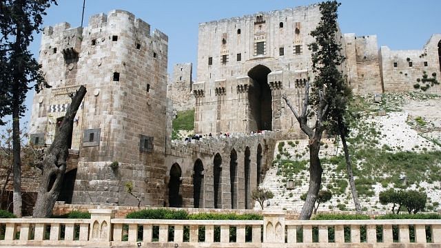 Aleppo Citadel dates back to 9th century BC