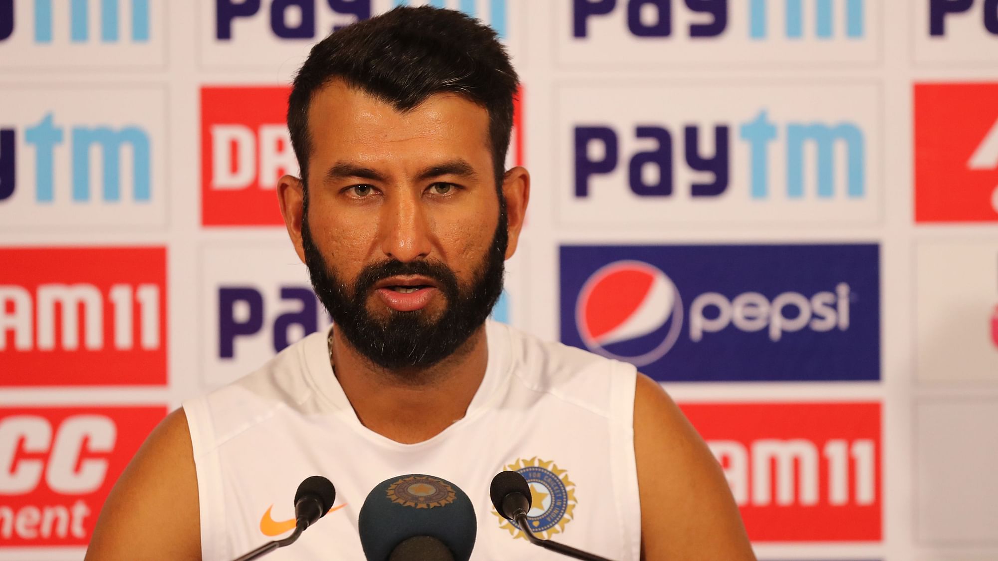 Cheteshwar Pujara was the first Indian to score a fifty in a Day-Night Test but failed to convert his 55.