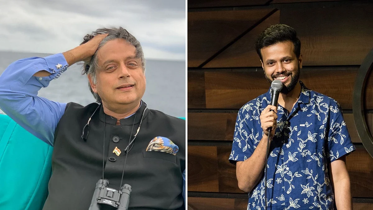 Amazon’s new show <i>One Mic Stand </i>has Shashi Tharoor performing a comedy set.