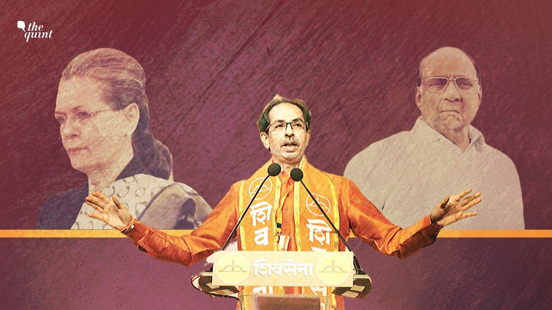 Uddhav Thackeray, 59, will lead the alliance between three bitter rivals - Shiv Sena, Nationalist Congress Party and the Congress.