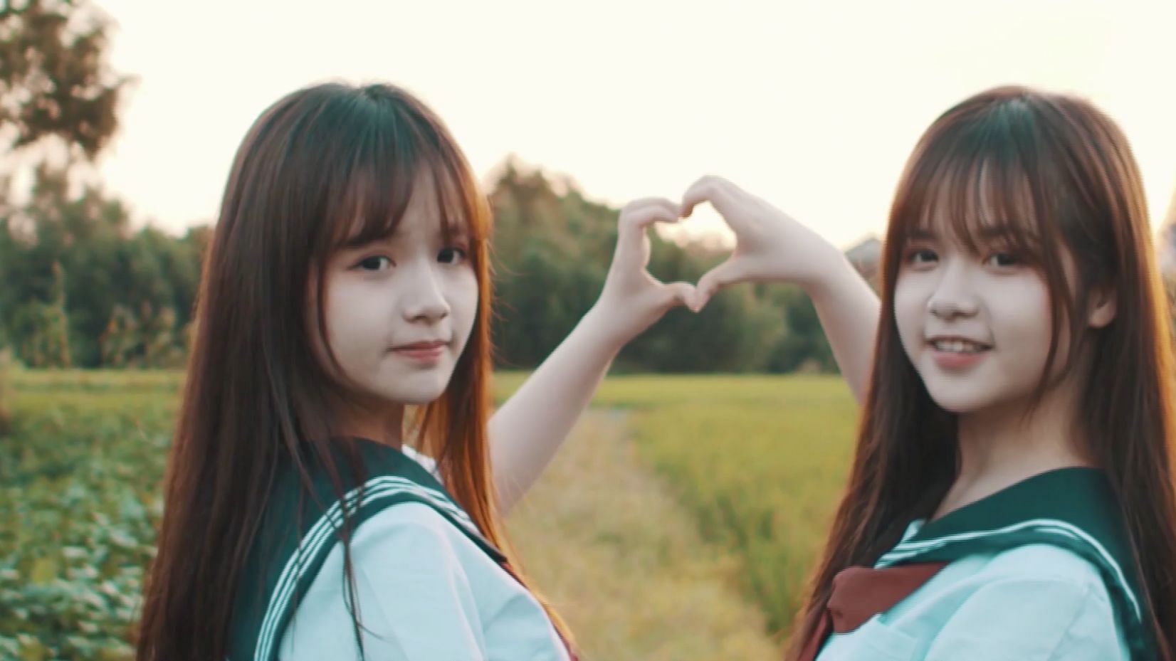 Twins Sun Weixiao &amp; Sun Weimiao are 19 years old and immensely popular on the social media app TikTok. 
