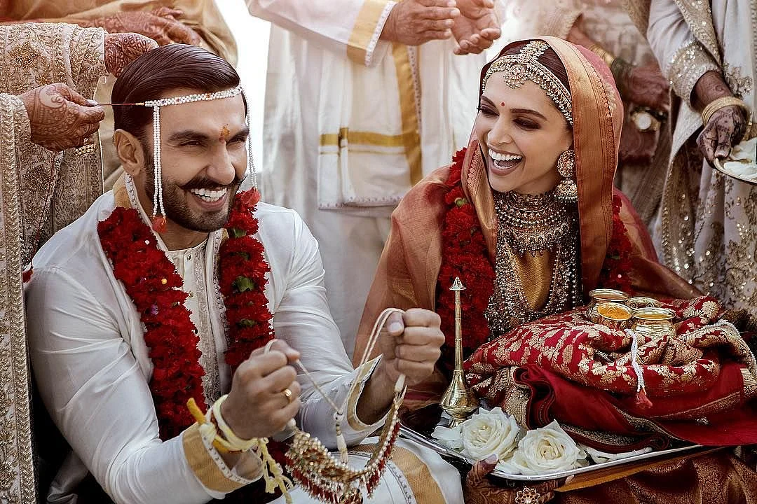A photo from DeepVeer’s wedding in 2018.