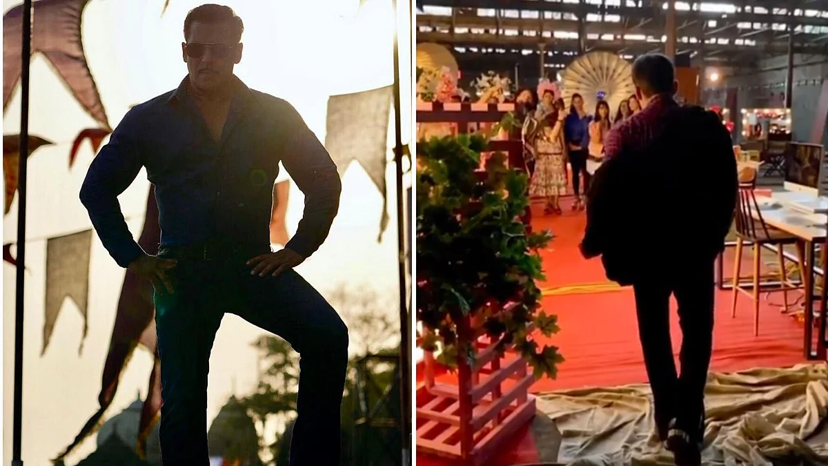 Salman Khan has begun shooting for <i>Radhe.</i>