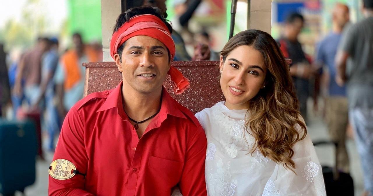 Varun Dhawan and Sara Ali Khan Shower Love, ‘Coolie No. 1’ Style