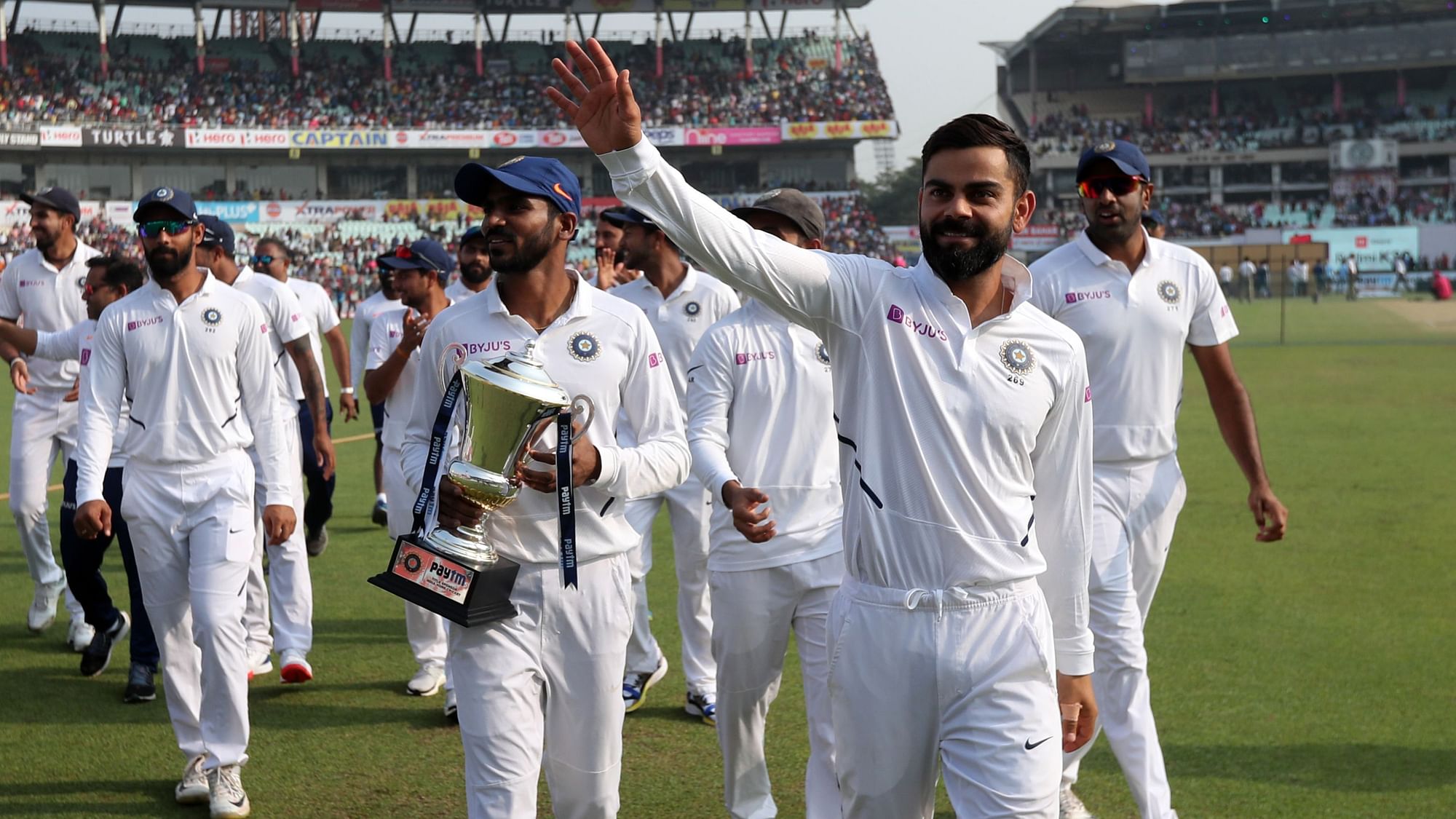 All the records broken by both India and Bangladesh in the Eden Gardens’ Day-Night Test.