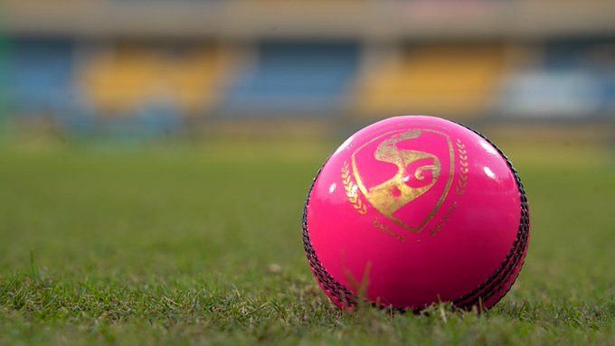 The pink ball, which has be manufactured by SG, an Indian company, has an extra coating of lacquer.