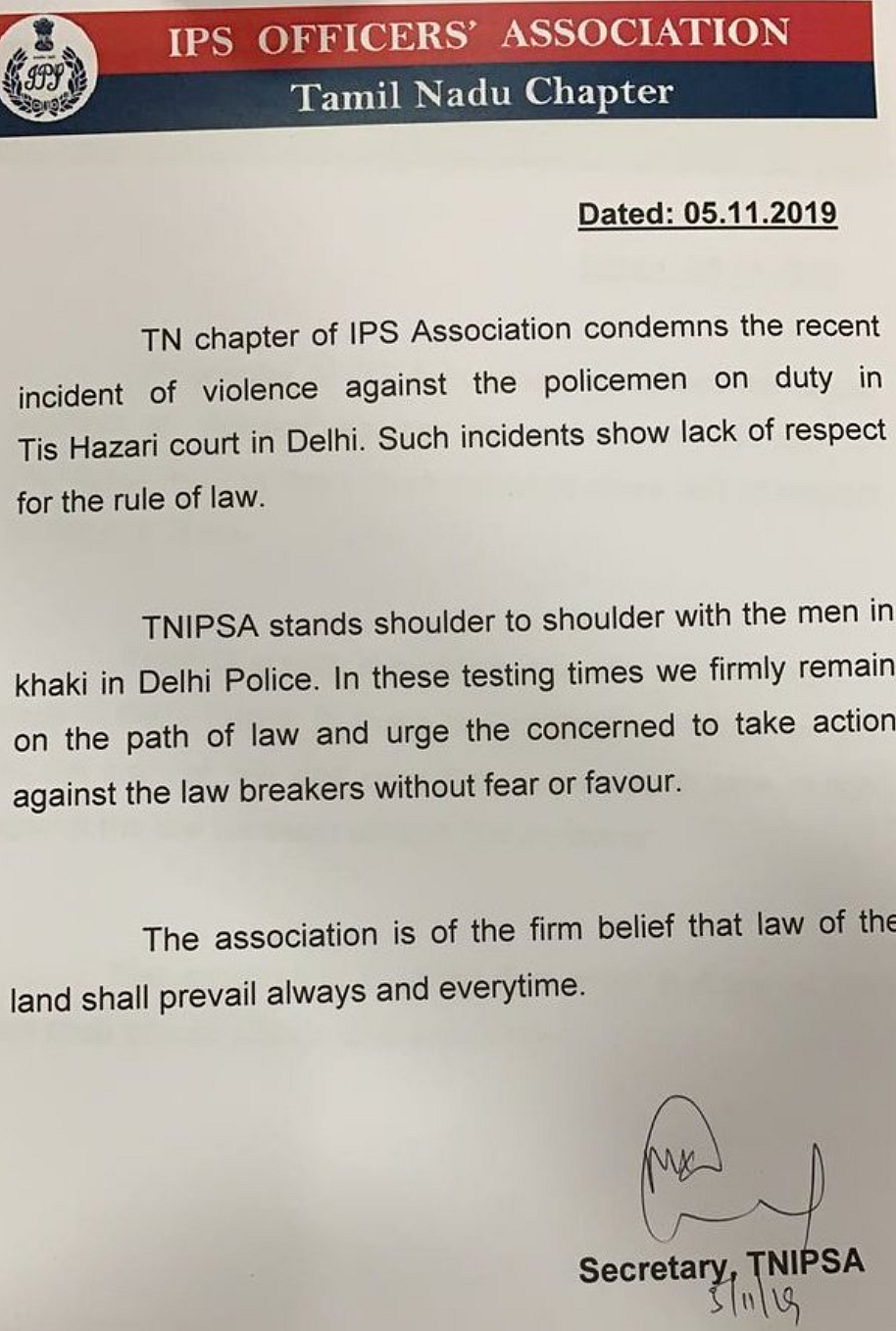 After Assurances, Delhi Cops Call Off Nearly 11-Hour Protest