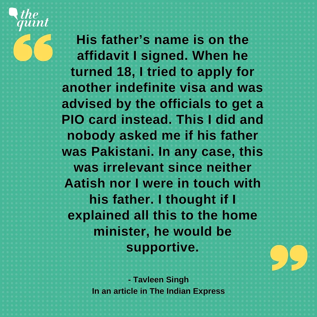 ‘Govt Exiling My Son Is Not Just Wrong, But Evil’: Tavleen Singh