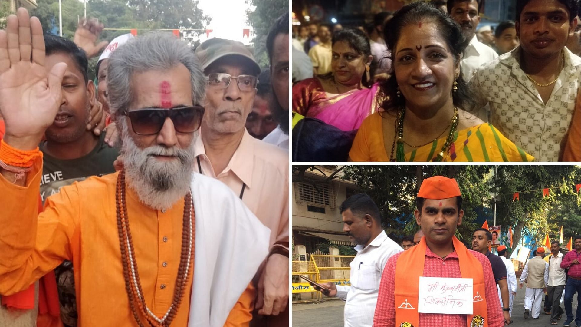 Shiv Sena supporters thronged the venue of Maharashtra CM Uddhav Thackeray’s swearing-in ceremony and expressed their happiness at a  Sena leader becoming CM.