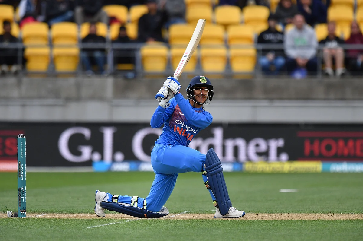 Left-handed Mandhana was her usual aggressive self, punishing the West Indies bowlers with nine shots to the fence and three over the ropes.