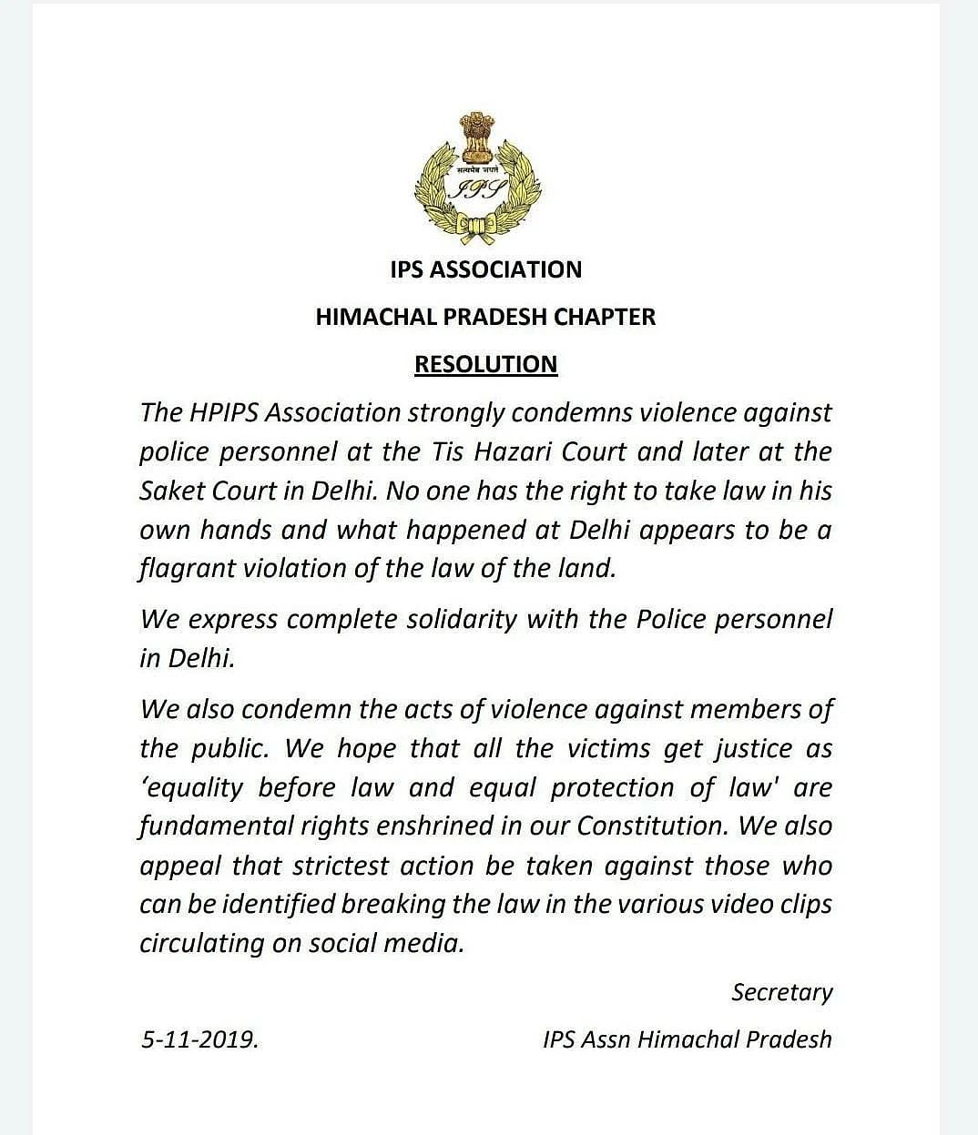 After Assurances, Delhi Cops Call Off Nearly 11-Hour Protest