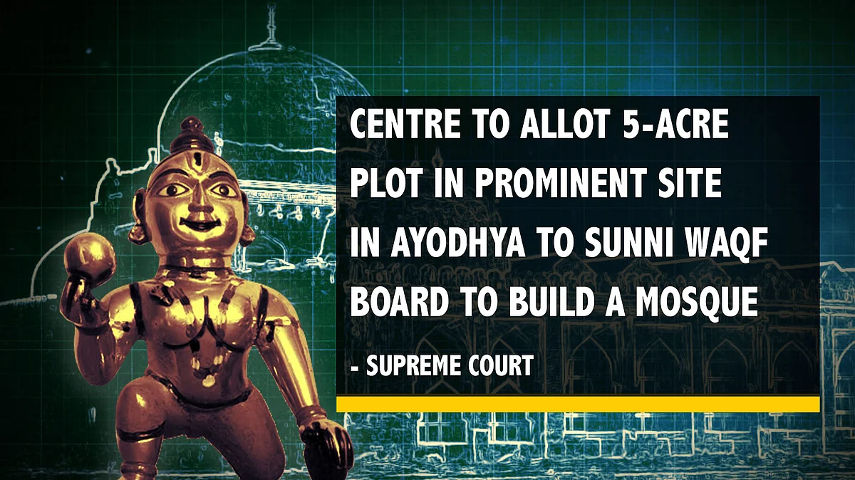 SC Verdict: Hindus Get Disputed Land; Alternate Site for Mosque
