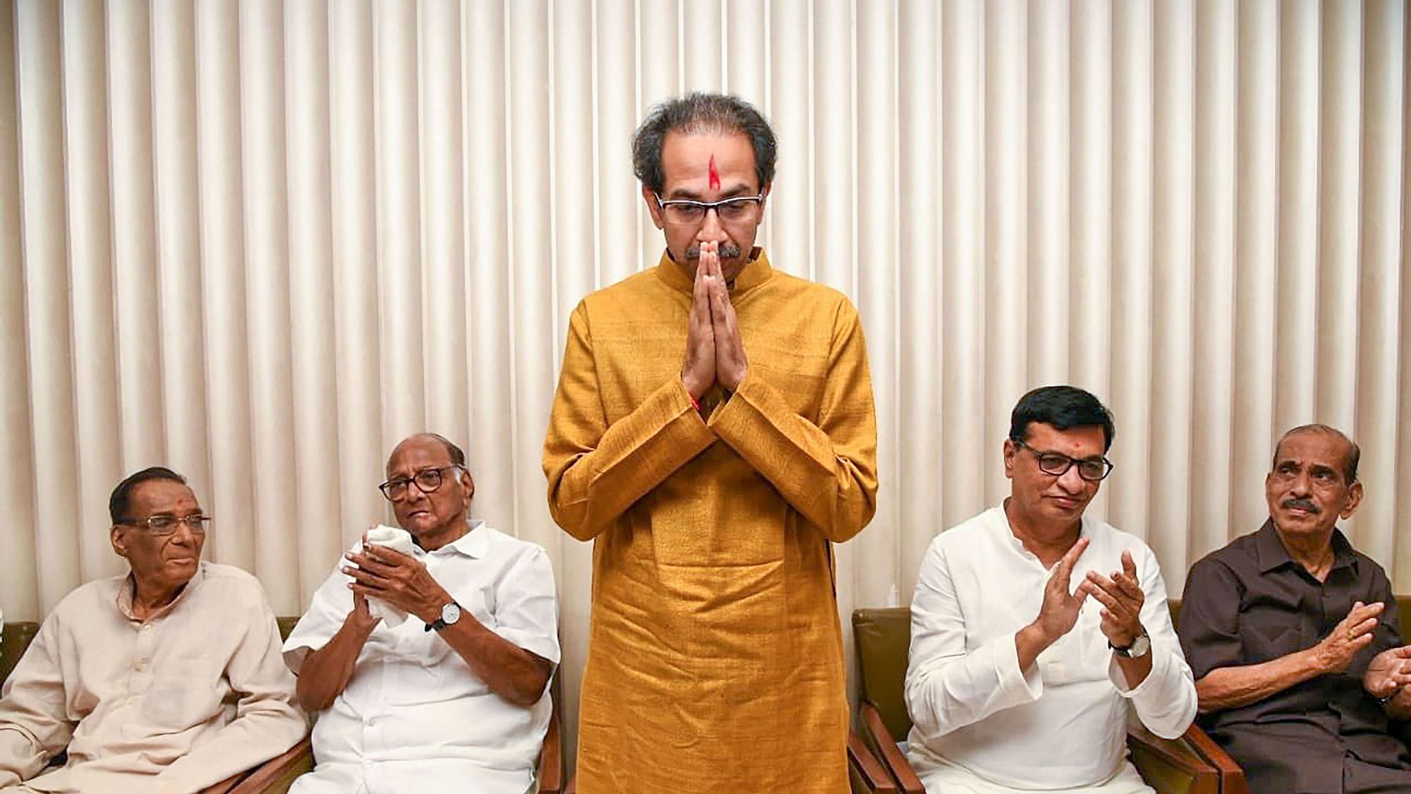 Uddhav Thackeray, the chief ministerial choice of the Congress-NCP-Shiv Sena alliance, will be sworn in on 28 November.
