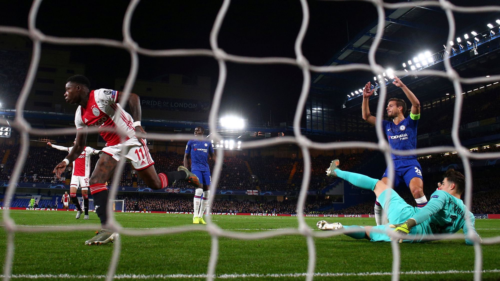 Chelsea overcame a three goal deficit to salvage a point in a 4-4 draw against Ajax.