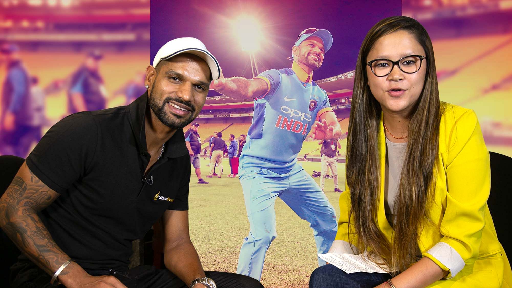 Shikhar Dhawan talks about his life’s mantra and how he stays positive even in adverse times.