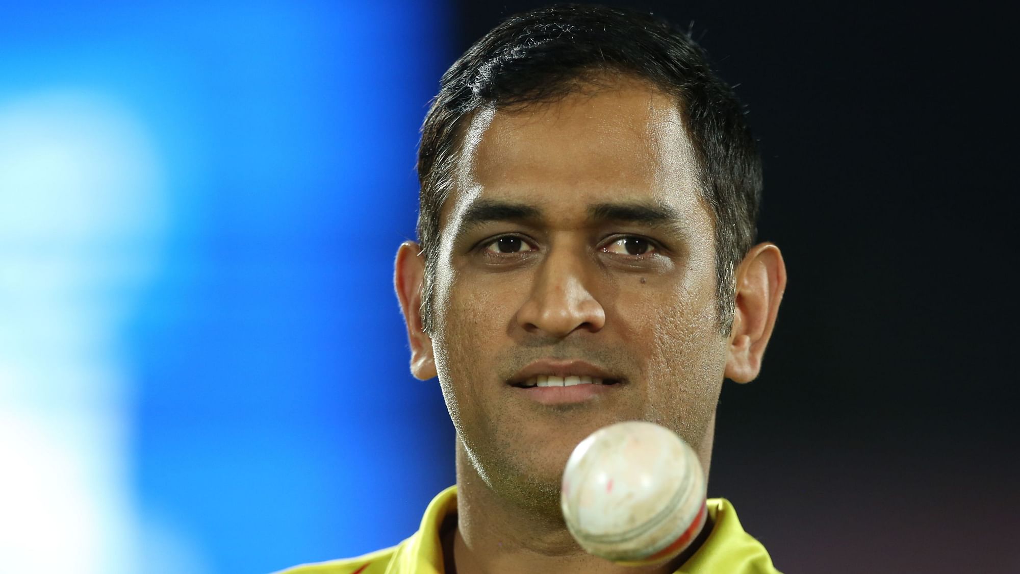 MS Dhoni during match 25 of the Vivo Indian Premier League Season 12, 2019 between the Rajasthan Royals and the Chennai Super Kings.