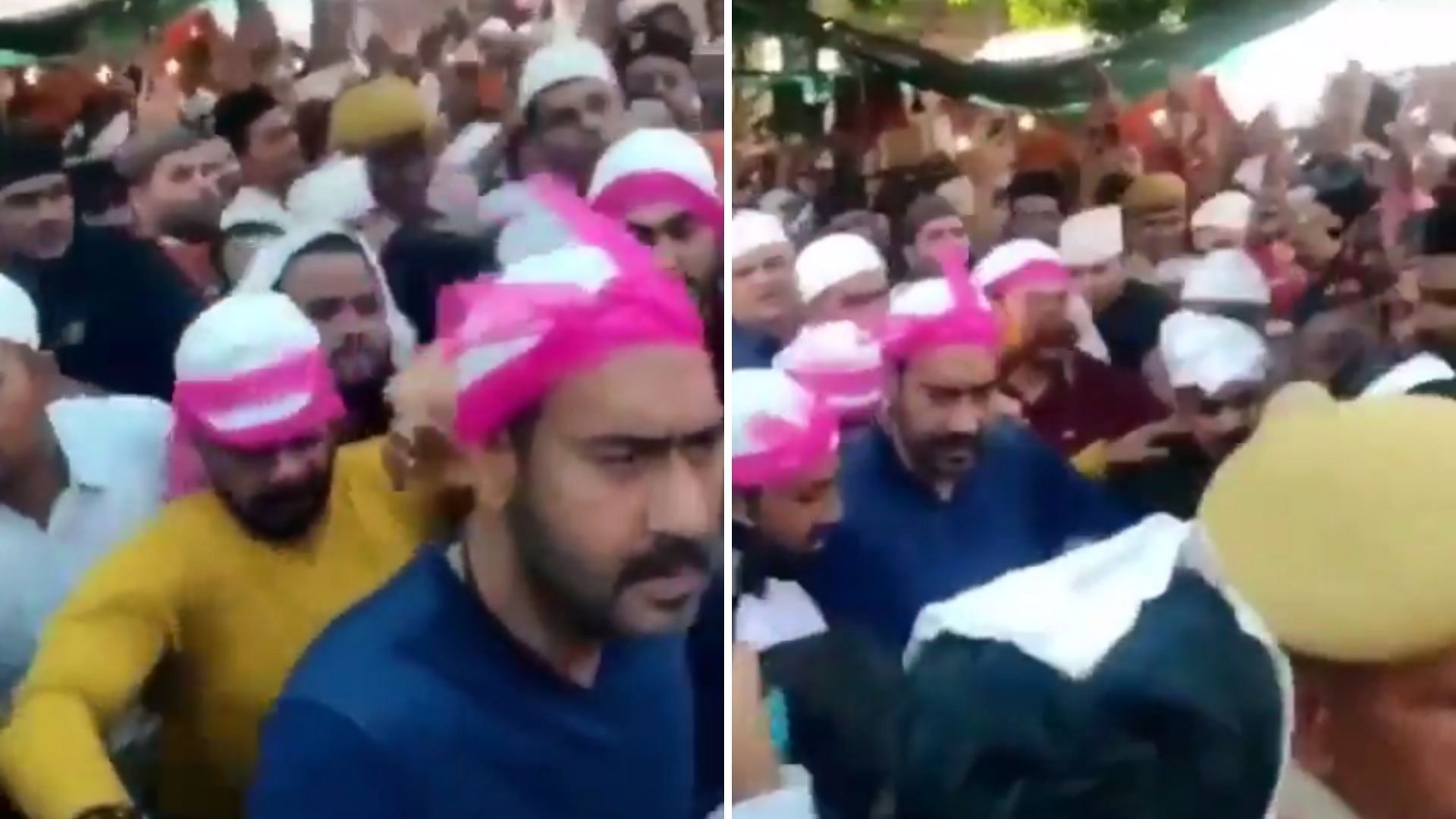 Ajay Devgn spotted in Ajmer, Rajasthan.