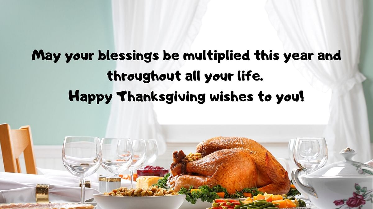 Thanksgiving holiday falls on 23 November 2023 in United States: Top wishes, messages, quotes, images & greetings.