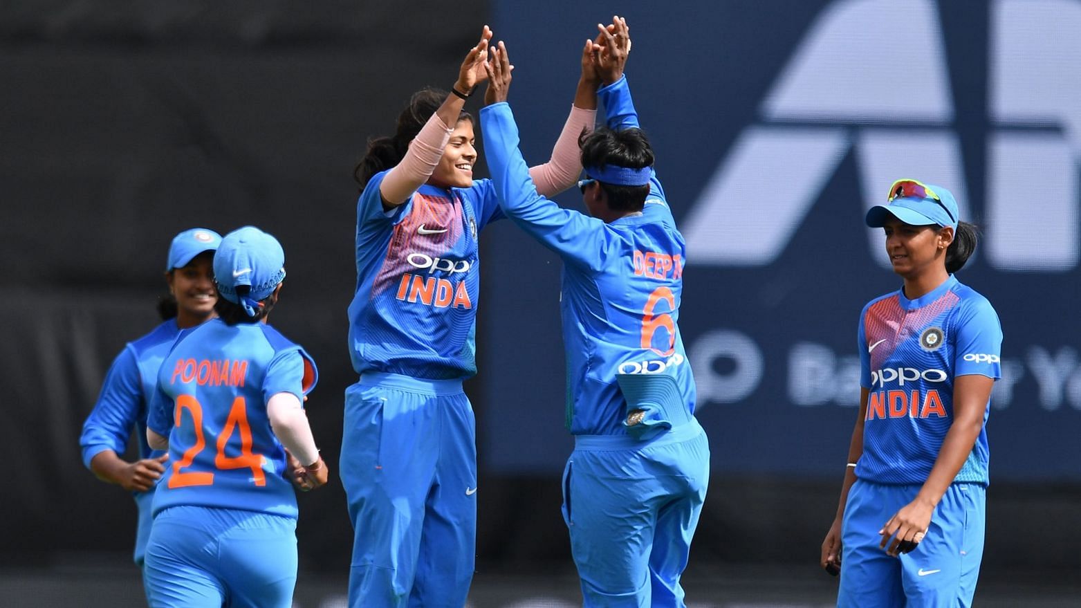 The Indian women’s cricket team registered an emphatic 10-wicket win over the West Indies in the second T20 International in St Lucia.
