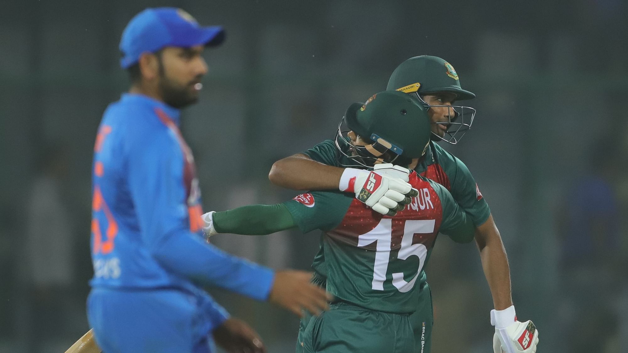Bangladesh have registered their first victory in nine T20I matches against India.