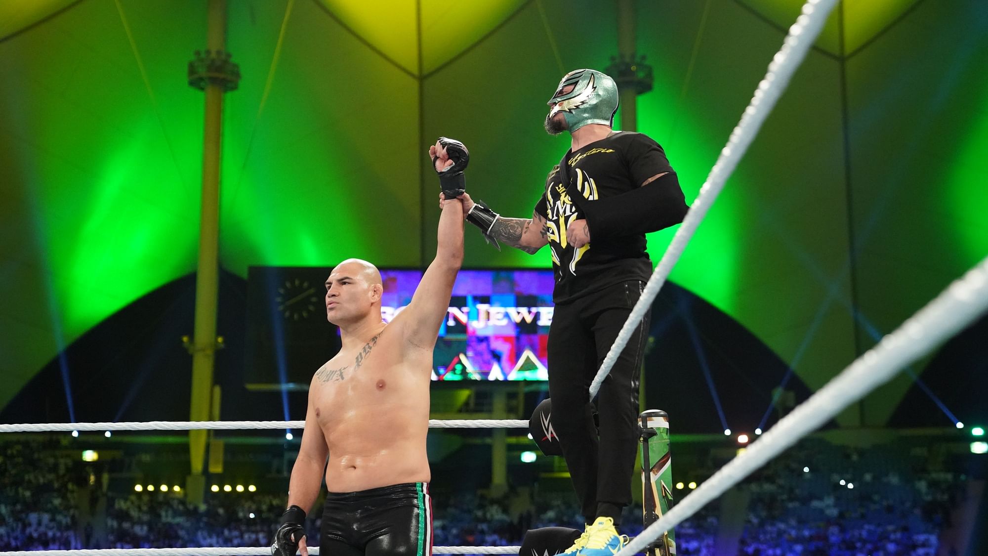 Crown Jewel is WWE’s fourth pay-per-view event in Saudi Arabia.