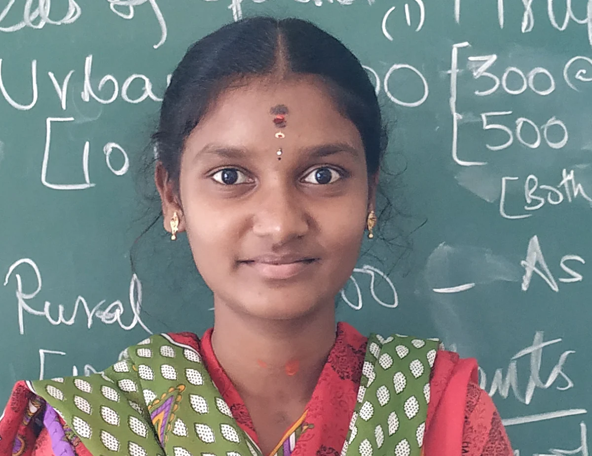 To make children aware of their right, Gayathri puts together street plays and holds discussions.