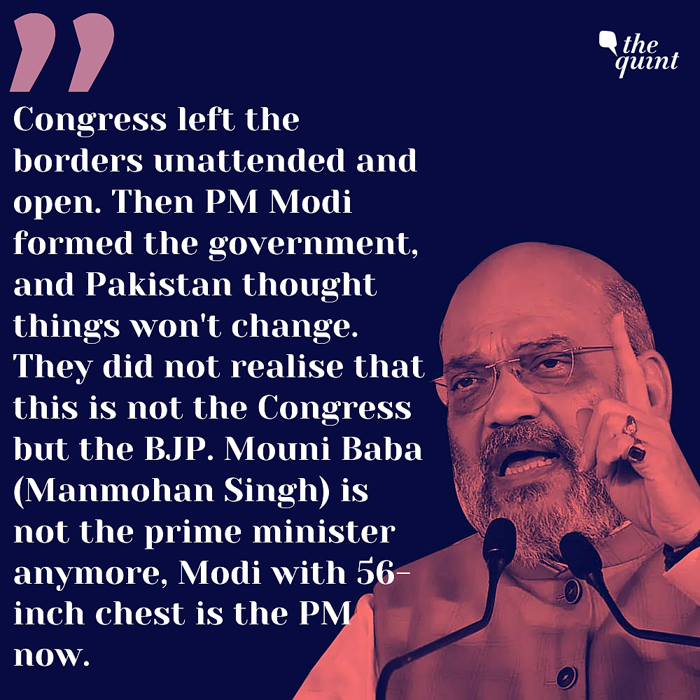 They Let ‘Aalia-Malia-Jamalia’ From Pak Enter: Shah Slams Congress