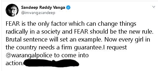 Sandeep Reddy Vanga’s comment did not go down too well with Vikramaditya Motwane.